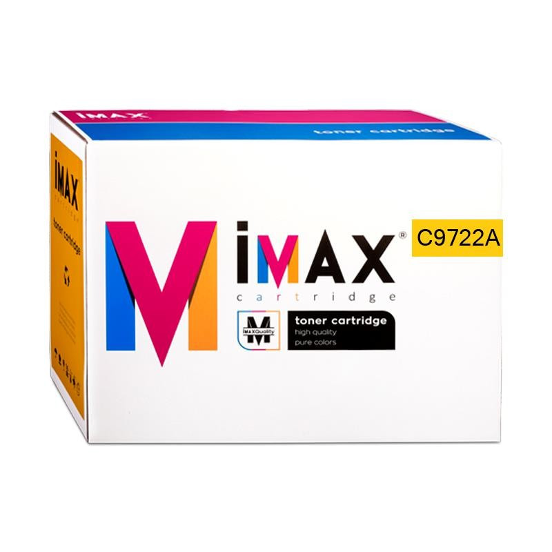 TONER IMAX® (C9722A) PARA IMPRESORAS HP - 8.000 pag - Amarillo C01HP0040