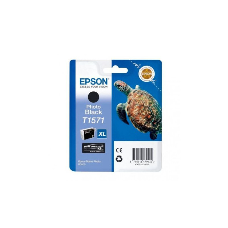 Cartucho Original EPSON T1571XL Negro - C13T1571401 [ML-26]