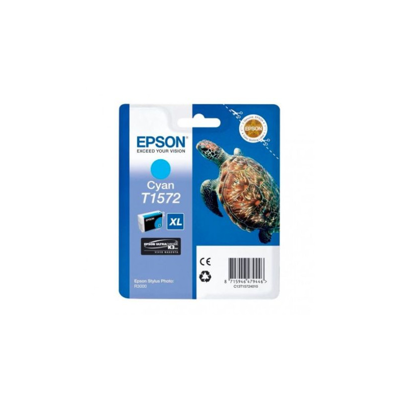 Cartucho Original EPSON T1572XL Cyan - C13T1572401 [ML-26]