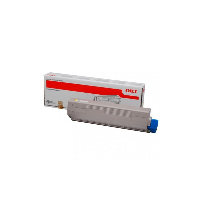 Toner Original OKI 44844613 Amarillo - 44844613 [PAG-7300]