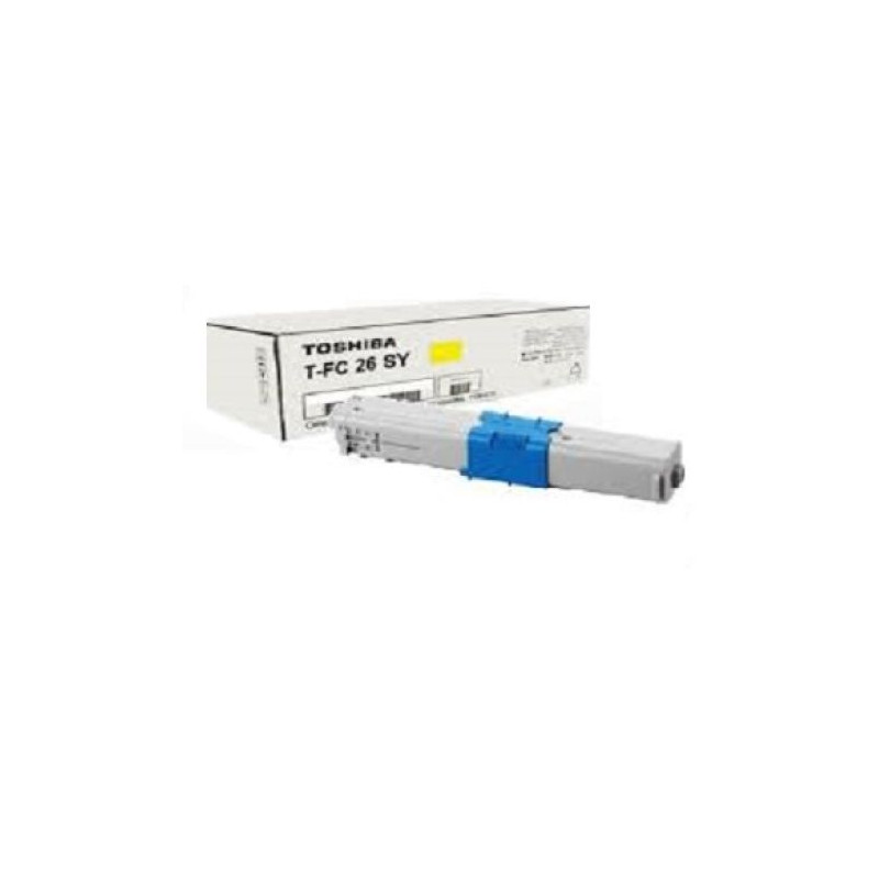 Toner Original TOSHIBA TFC26 Amarillo - TFC26SY [PAG-5000]