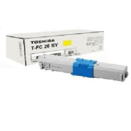Toner Original TOSHIBA TFC26 Amarillo - TFC26SY [PAG-5000]