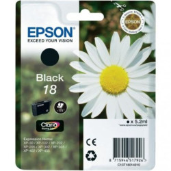 Cartucho Original EPSON 18 Negro - C13T18014010 [ML-5.2][PAG-175]