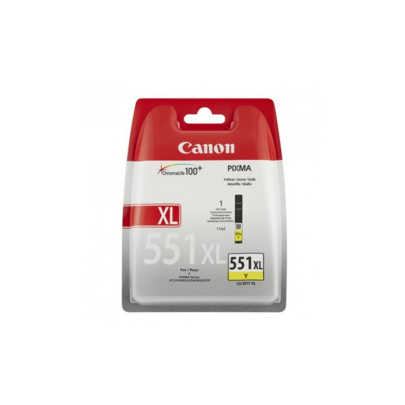 Cartucho Original CANON CLI551XL Amarillo - CLI551XLY [ML-11][PAG-715]