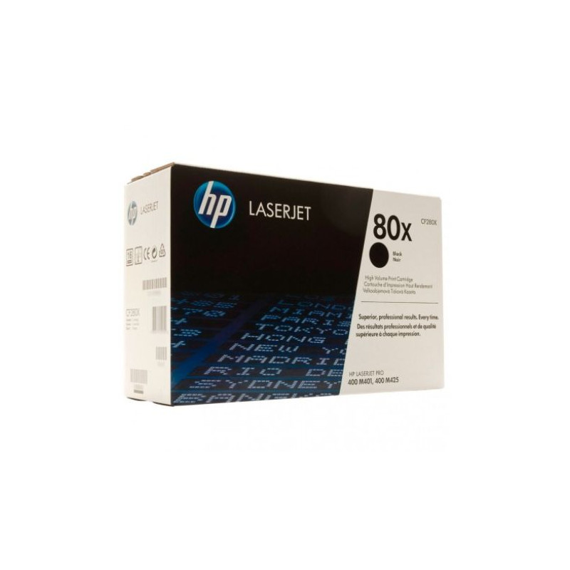 Toner Original HP 80X Negro - CF280X [PAG-6900]