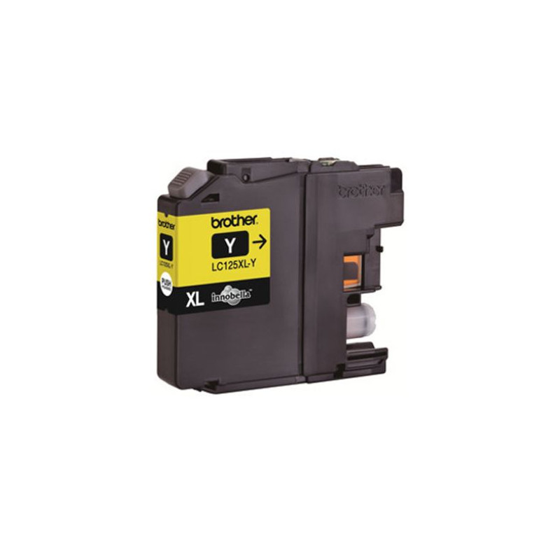 Cartucho Original BROTHER LC125XL Amarillo - LC125XLYBP [ML-13.1][PAG-1200]