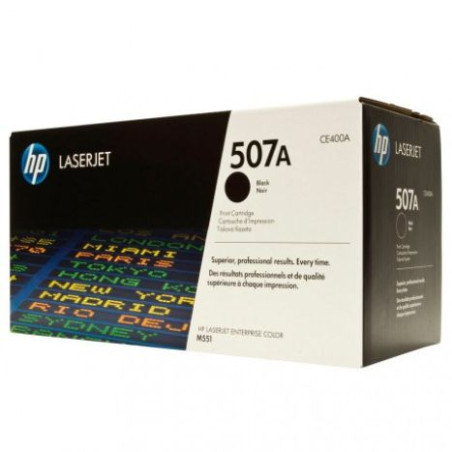 Toner Original HP 507A Negro - CE400A [PAG-5500]