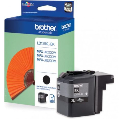 Cartucho Original BROTHER LC129XL Negro - LC129XLBK [ML-50][PAG-2400]