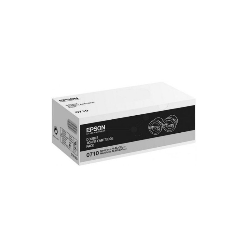 Toner Original EPSON 0710 Negro - C13S050710 [PAG-2500]