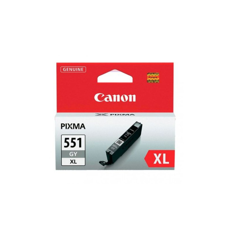 Cartucho Original CANON CLI551XL Gris - CLI551XLGY [ML-11][PAG-3350]