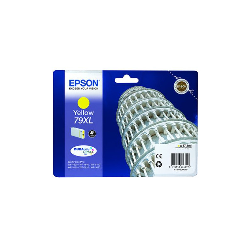Cartucho Original EPSON 79XL Amarillo - C13T79044010 [ML-17.1][PAG-2000]
