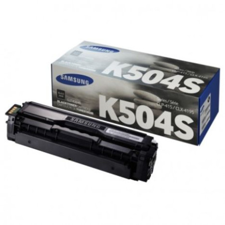 Toner Original SAMSUNG CLTK504 Negro - SU158A [PAG-2500]