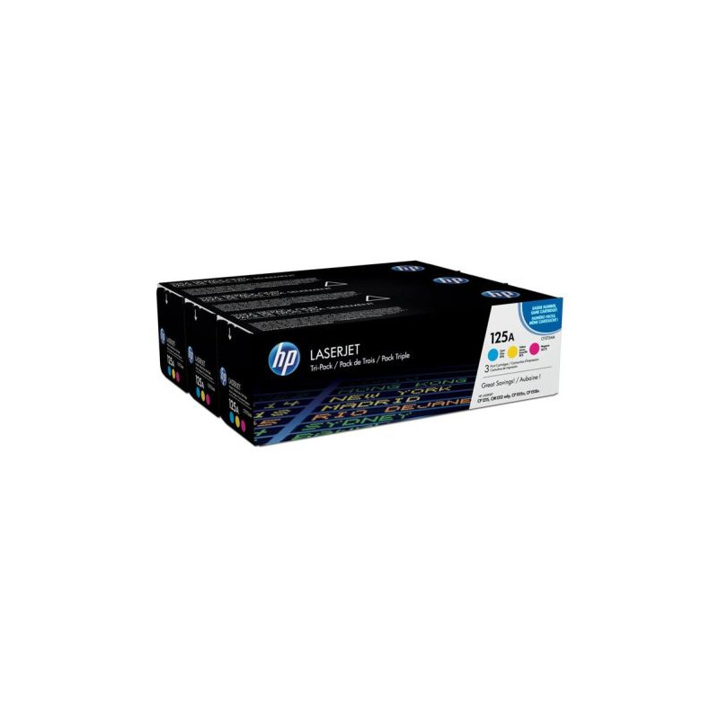 Toner Original HP 125A Tricolor - CF373AM [PAG-1400]