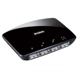 HUB 4xUSB 3.0 Tipo A/USB 3.0 Tipo/Micro USB Tipo B · Negro