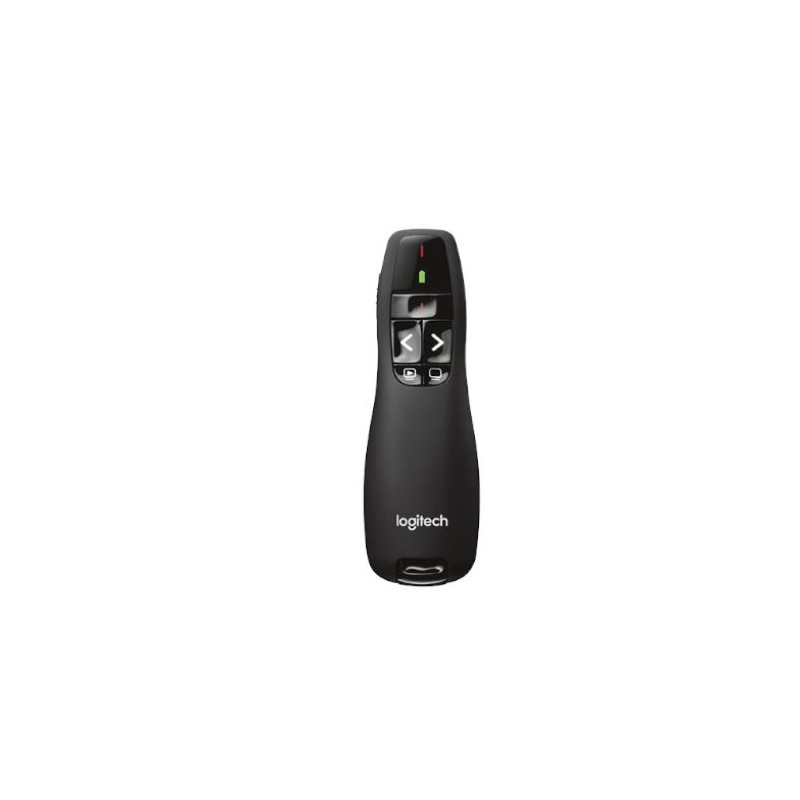 Presentador Inalámbrico LOGITECH R400 910-001356 - USB · AAA · Windows