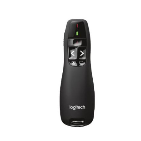 Presentador Inalámbrico LOGITECH R400 910-001356 - USB · AAA · Windows