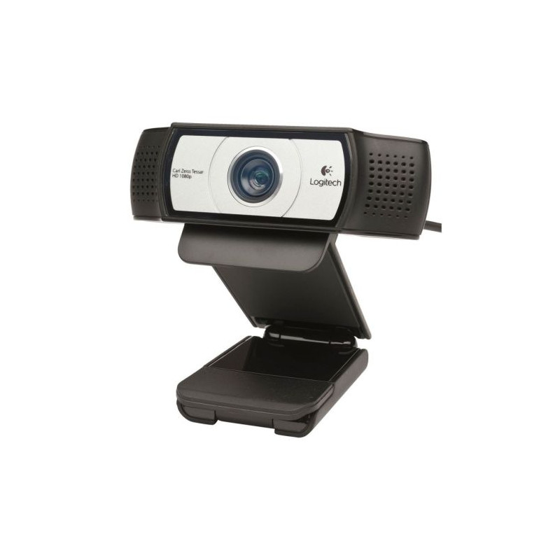 Webcam LOGITECH HD C930e 960-000972 - 1920x1080 FHD · Micrófono integrado · USB 2.0 · Windows · MacOS · Chrome