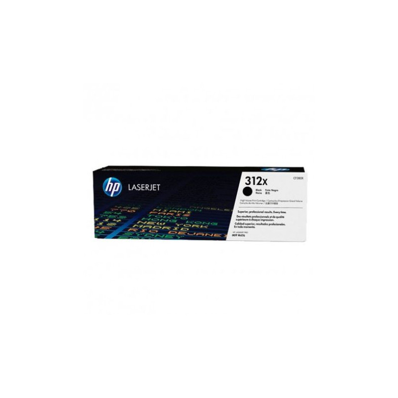 Toner Original HP 312X Negro - CF380X [PAG-4400]