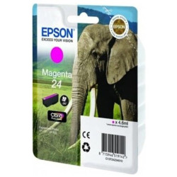 Cartucho Original EPSON 24 Magenta - C13T24234010 [ML-4.6][PAG-360]