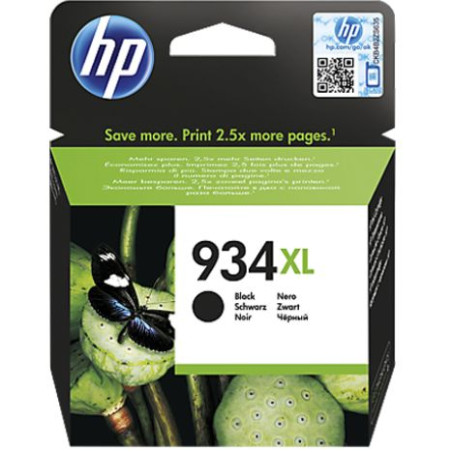 Cartucho Original HP 934XL Negro - C2P23AE [ML-25.5][PAG-1000]