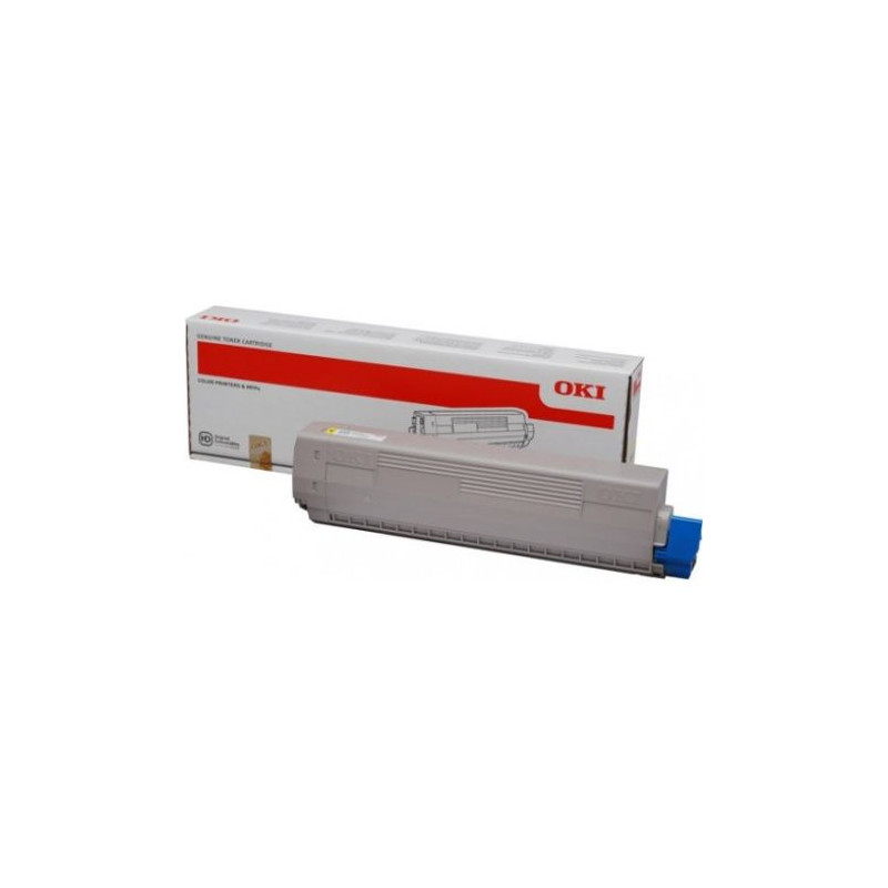 Toner Original OKI 44844505 Amarillo - 44844505 [PAG-8000]