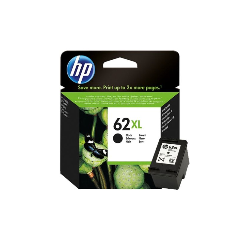 Cartucho Original HP 62XL Negro - C2P05AE [ML-12][PAG-600]