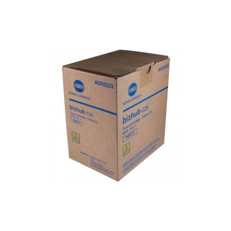 Toner Original KONICA A0X5253 Amarillo - A0X5253 [PAG-4500]