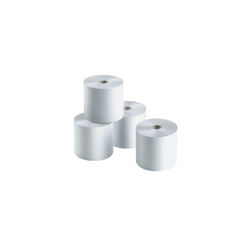 Pack 8 Rollo Papel Térmico GENÉRICO 80x65x12 mm - 0078
