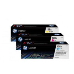 Toner Original HP 128A Tricolor - CF371AM [PAG-1300]