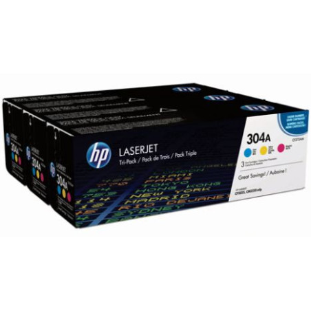 Toner Original HP 304A Tricolor - CF372AM [PAG-2800]