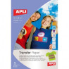 Papel Transfer para Prendas APLI A4 210 x 297 10 Hojas - PL04128