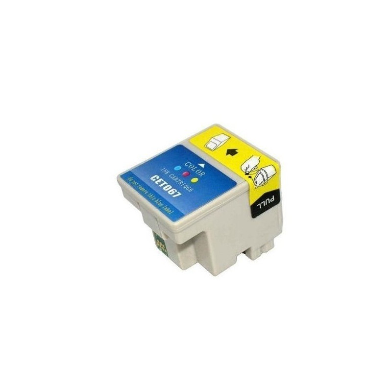 Compatible Epson  T067 Tricolor Cartucho de Tinta