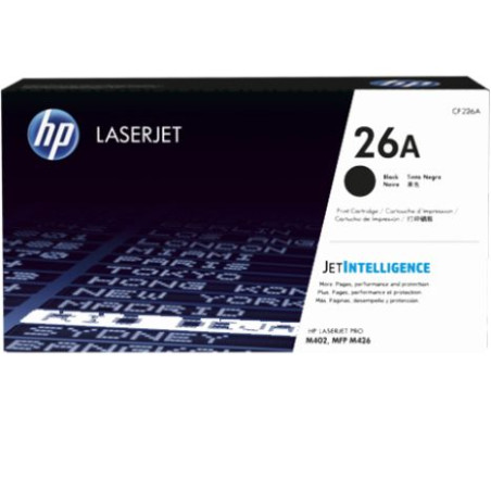 Toner Original HP 26A Negro - CF226A [PAG-3100]