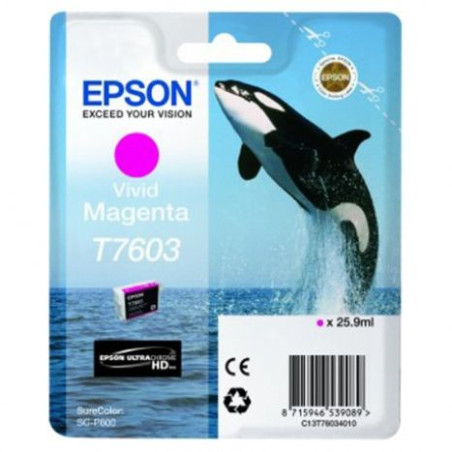 Cartucho Original EPSON T7603 Magenta - C13T76034010 [ML-25.9]