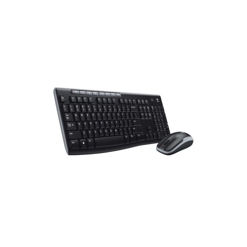 Pack Inalámbrico LOGITECH MK270 920-004513 - USB · Teclado y Ratón · 10m · Negro