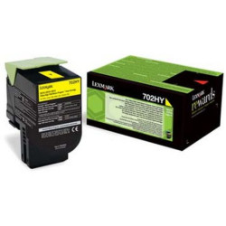 Toner Original LEXMARK 70C2HY0 Amarillo - 70C2HY0 [PAG-3000]