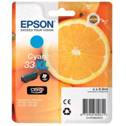 Cartucho Original EPSON 33XL Cyan - C13T33624010 [ML-8.9][PAG-650]