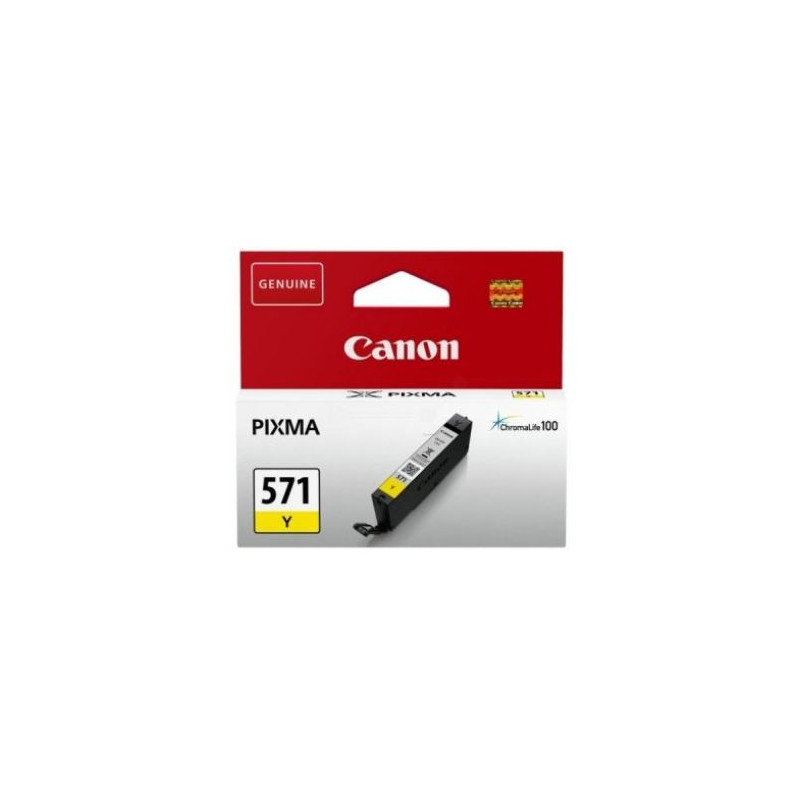 Cartucho Original CANON CLI571 Amarillo - CLI571Y [ML-7]
