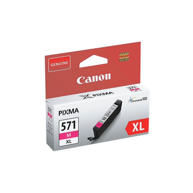 Cartucho Original CANON CLI571XL Magenta - CLI571MXL [ML-11][PAG-680]