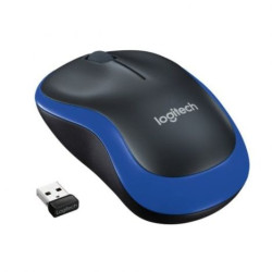 Ratón Inalámbrico LOGITECH M185 910-002236 - USB · 1000DPI · Negro/Azul