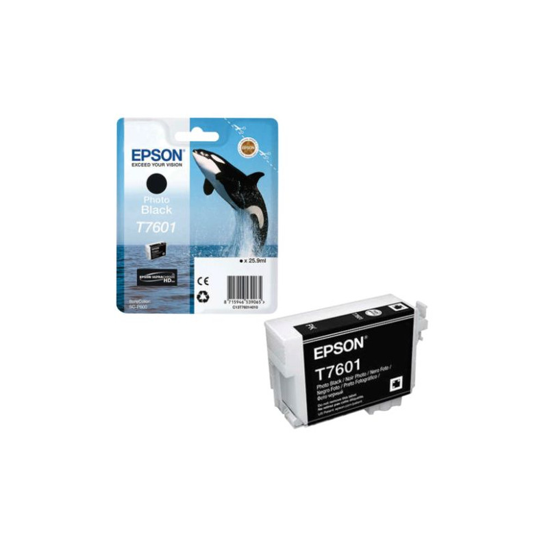 Cartucho Original EPSON T7601 Negro - C13T76014010 [ML-25.9]