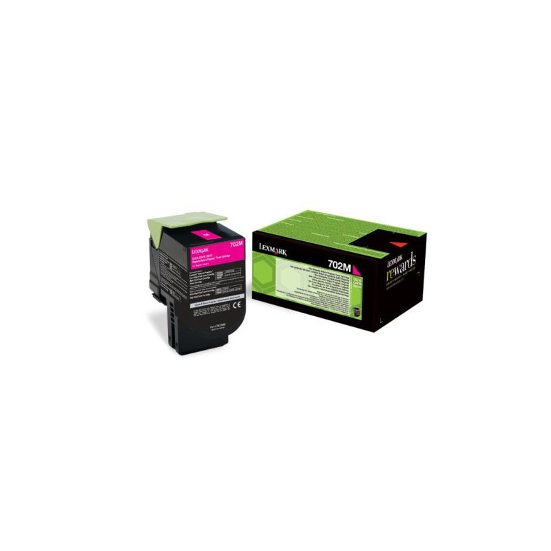 Toner Original LEXMARK 702 Magenta - 70C20M0 [PAG-1000]