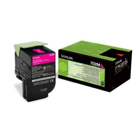 Toner Original LEXMARK 702 Magenta - 70C20M0 [PAG-1000]