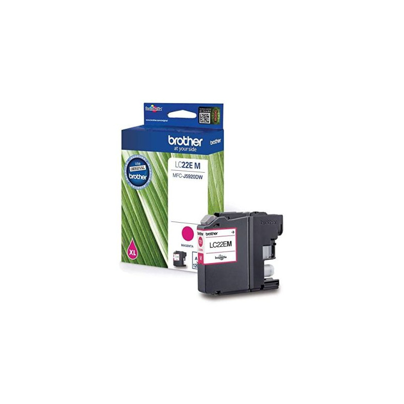 Cartucho Original BROTHER LC22E Magenta - LC22EM [ML-11][PAG-1200]