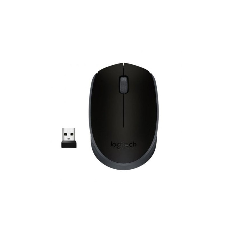 Ratón Inalámbrico LOGITECH M171 910-004424 - USB · 1000DPI · Negro