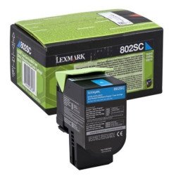 Toner Original LEXMARK 80C2S Cian - 80C2SC0 [PAG-2000]