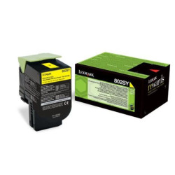 Toner Original LEXMARK 80C2S Amarillo - 80C2SY0 [PAG-2000]