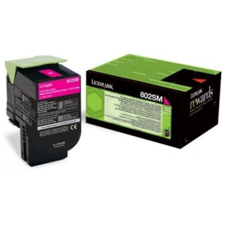 Toner Original LEXMARK 80C2S Magenta - 80C2SM0 [PAG-2000]