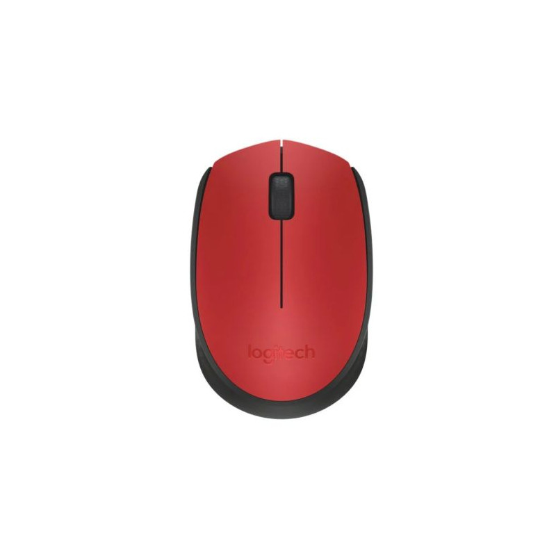 Ratón Inalámbrico LOGITECH M171 910-004641 - USB · 1000DPI · Rojo/Negro