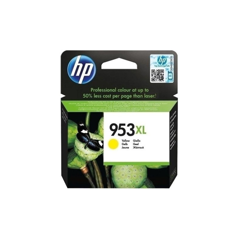 Cartucho Original HP 953XL Amarillo - F6U18AE [ML-20][PAG-1600]